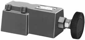 Remote Control Relief Valves - Yuken DG/DT-01 Series